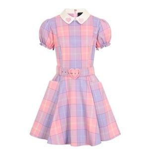 Bunny Sweetheart Check Doll Dress